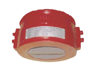 เช็ควาล์ว Duo check valve, wafer type, ductile iron body, UL./FM 300 psi., w.p. ANSI 150 รุ่น DDCV-1