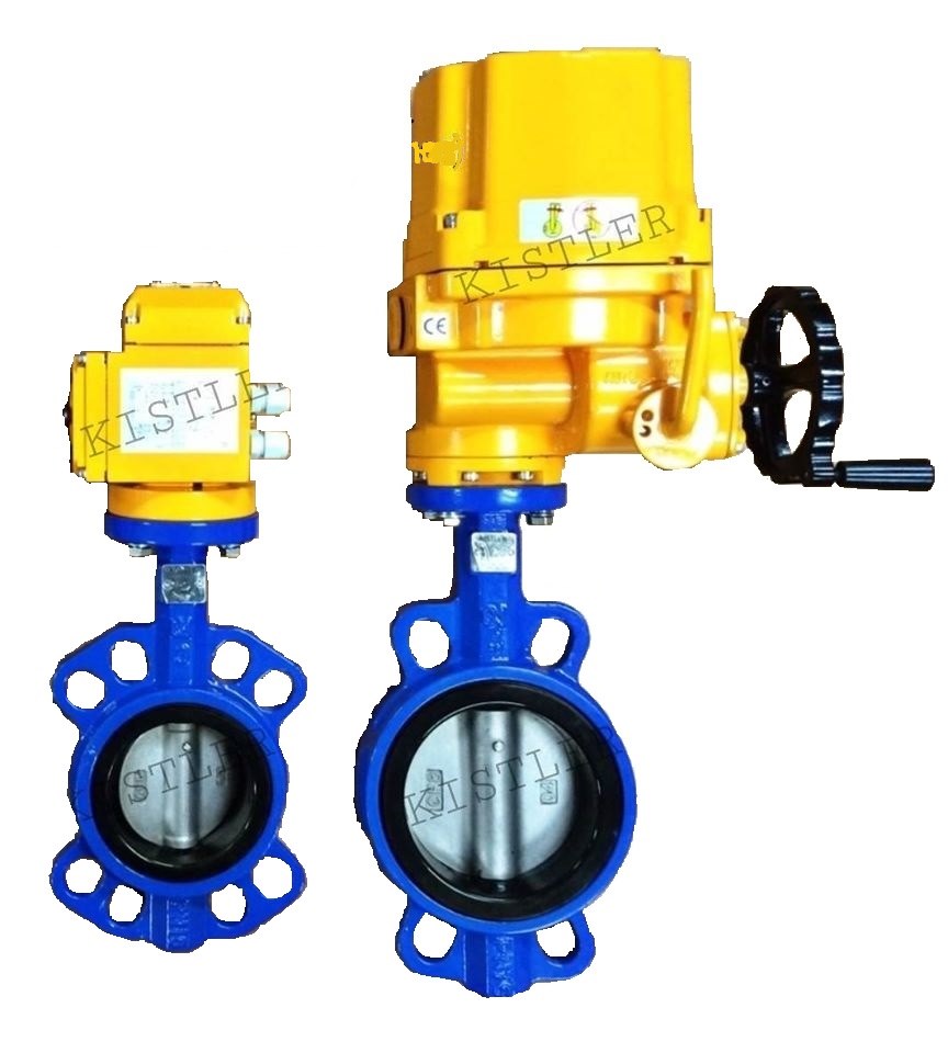 KISTLER BUTTERFLY VALVE + ELECTRIC ACTUATOR รุ่น BFV-EA