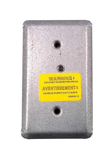 SIMPLEX Trim Plate for Semi-Flush Mounted Box Model. 4090-9806