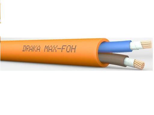สายทนไฟ FRC สายสีส้ม CU/MGT/XLPE/LSHF 2Cx2.5 Sq.mm. (MAX-FOH) ยี่ห้อ DRAKA 1