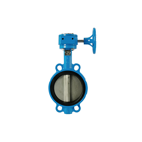 VALTEC Butterfly Valve Wafer Cast Iron Body Ductile Iron Disc Gear Operate PN16 Model. BW-10231