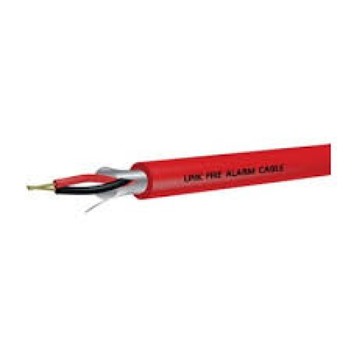 LINK รุ่น CB-0218 Fire Alarm Shield Cable 18AWG, 1 Pair