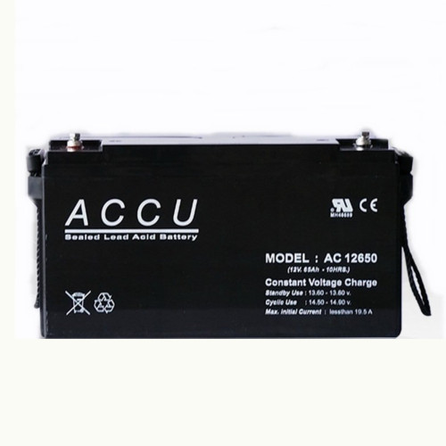 ACCU รุ่น AC-12650 Valve Regulated Lead Acid Battery 12V65Ah