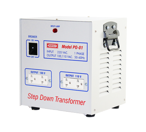 TRANSFORMER รุ่น PO-01 Step Down Transformer หม้อแปลงไฟฟ้า รุ่นสกรีน 