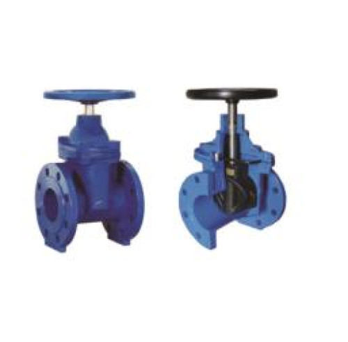 ARITA Ductile Iron Body Resilient Gate Valve Hand Operated Flange PN16