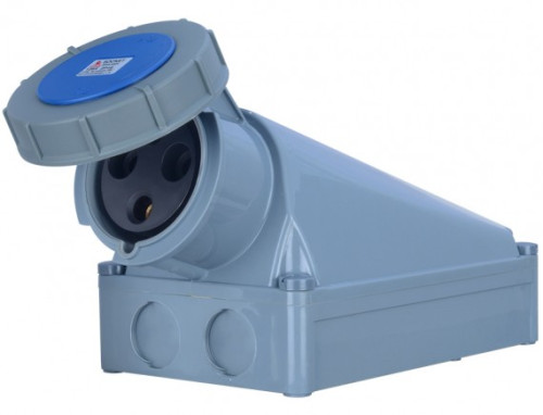 SUMO รุ่น พาวเวอร์ปลั๊ก WALL MOUNTED SOCKETS  P2-1432-6H ตัวเมีย  2สาย 3ขา
