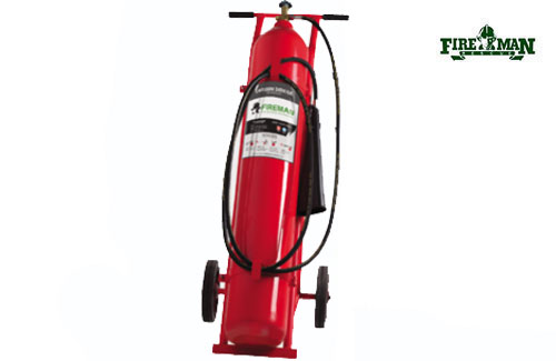 FIREMAN ถังดับเพลิงชนิดก๊าสคาร์บอนไดออกไซด์ CO2 ขนาด 50 ปอนด์