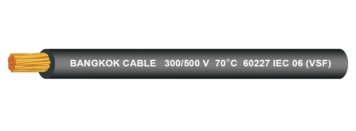 BCC CABLE รุ่น VSF Single-Core Non-Sheathed Cable with Flexible Conductor 300/500 V 70 ํ C