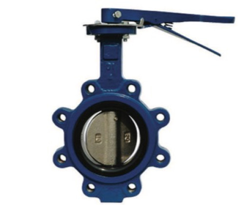 ARITA รุ่น ILBF-E04L-A15 Cast Iron Lug Type Butterfly Valve, ANSI 150 PSI, Lever Operator Size 14''