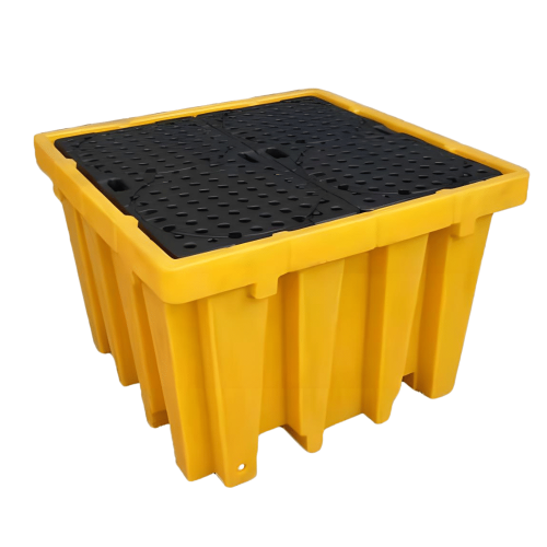 ENLIGHTENING IBC Spill Pallest Size 135*135-90 cm weight 71 kg, LLDPE with drain