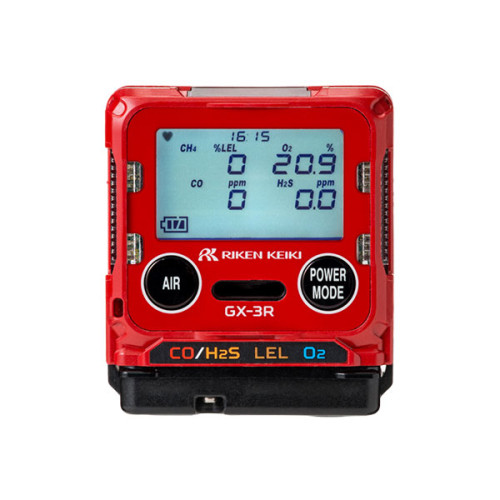 RIKENKEIKI รุ่น GX-3R เครื่องตรวจวัดแก๊ส 4 แก๊ส LEL, O2, CO, H2S