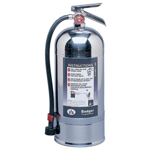 BADGER รุ่น WC100  Wet Chemical portable fire extinguisher Capacity 6 litre.