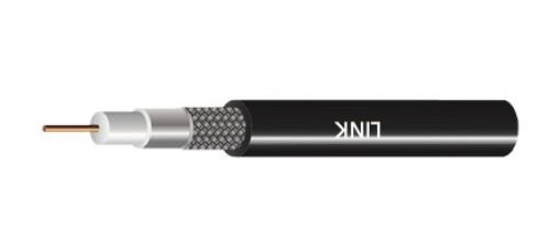 LINK รุ่น CB-0111AP RG11/U Cable Shield 90% Outdoor 100 m.