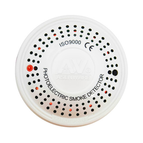 ASENWARE AW-CSH831 model, Combined Smoke & Heat detector, 2- LED status, 9-28Vdc, CE/ROHS, with base