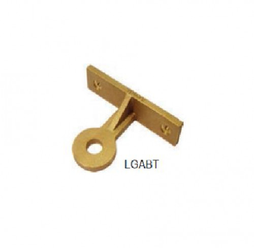 KUMWELL LGABT-CT Air Terminal Bracket For Rod Dia. = 15,19 mm. Tinned Copper Alloy
