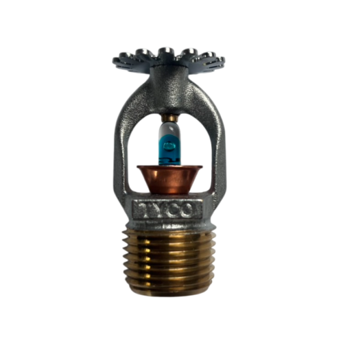 หัวสปริงเกลอร์ ยี่ห้อ Tyco แบบ Up-Right K-factor, 1/2 นิ้ว Type  Ty - 1151  93°C  Green Bulb