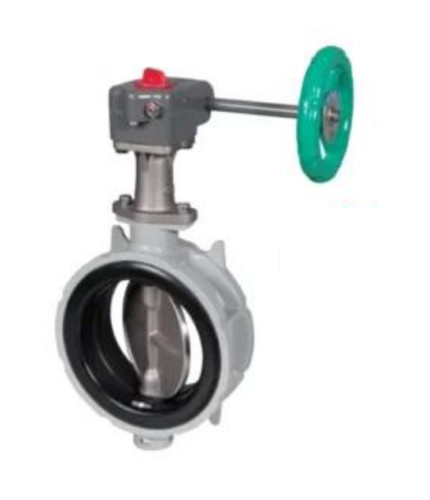 TOYO รุ่น 550GA 10K/150 Gear Operated Aluminum Wafer Butterfly Valve Size 8