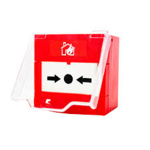 USAFE รุ่น YA105 Resettable Manual Call Point with Clear Cover สวิทซ์กดแจ้งเหตุโดยการกดด้วยมือ