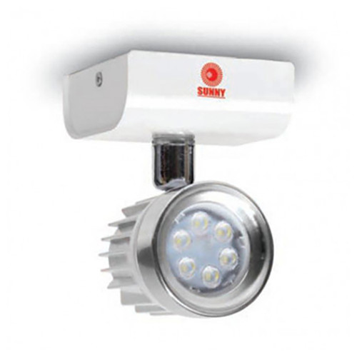 SUNNY Remote Lamp NC LED MR16 1x12 w. Battery 220V. Model. RNC 220-112LED