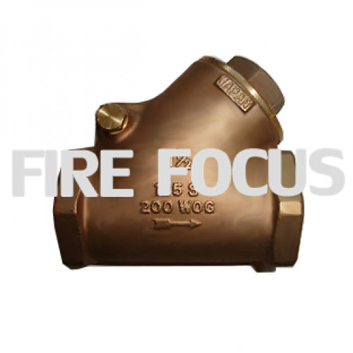  TOYO รุ่น 236A  Check Valves Swing type Class 125 lbs 200 psi Size 1-1/4