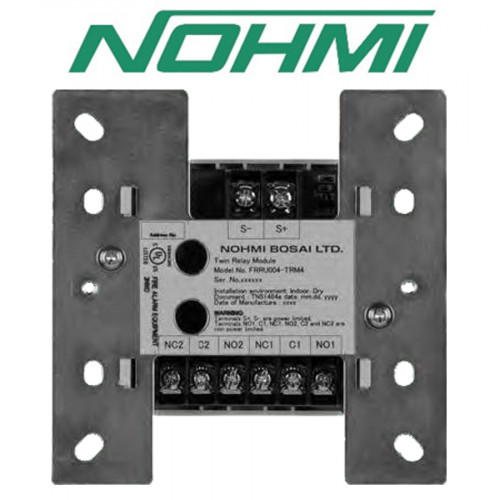 NOHMI รุ่น FRRU004-DCM4 Multicrest Addressable  Dual Contact Module  (4 inch mount) 