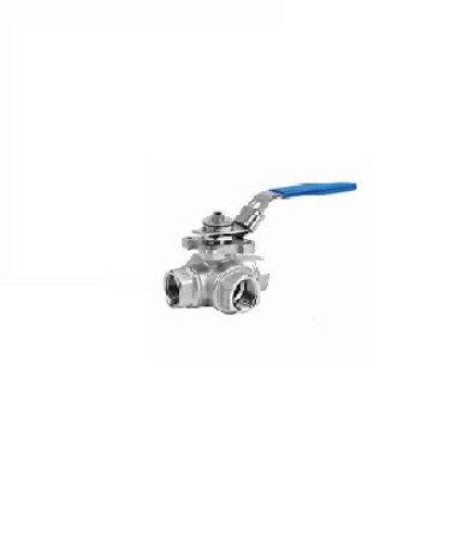 SECA รุ่น BVFML Ball Valve 3-Way Stainless Steel 600 Psi 40 Bar 150 ํC