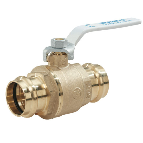 WATTS LFFBV-3-PRESS-M1 2-Piece, Full Port, Lead Free* Brass Ball Valves ...