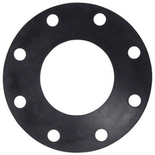 GASKET ประเก็นยางหน้าเเปลน ขนาดเส้นผ่านศูนย์กลาง 6 นิ้ว 8 รู