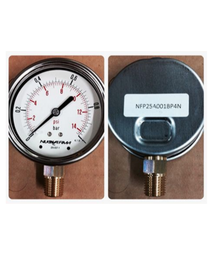 NUOVAFIMA  รุ่น MGS10 DS63A 0-10 BAR เกจวัดความดัน