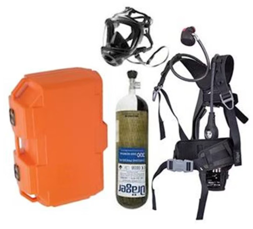 Dräger PSS® 3000 | Draeger เครื่องช่วยหายชนิดอัดอากาศแบบสะพายหลัง SCBA พร้อมถังและหน้ากาก 