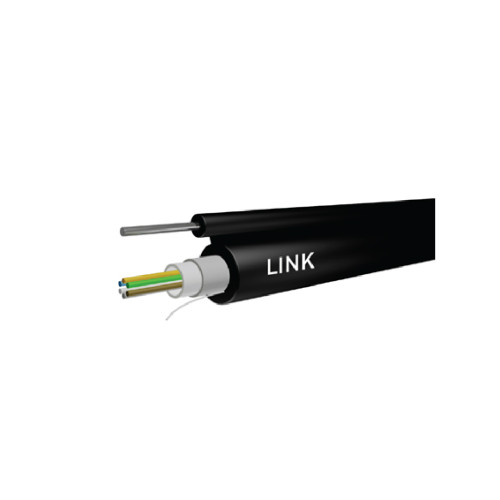 LINK SINGLEMODE F.O. รุ่น UFC9506OI Outdoor / Indoor, Drop Wire 6 Core 1 เมตร