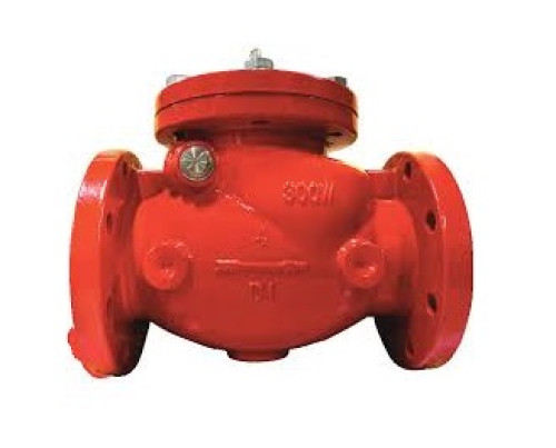 NIBCO รุ่น F-998 Iron Body Flanged Check Valve 300 PSI Non-Shock Cold Water Size 10
