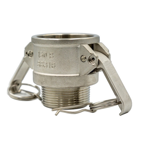 TOZEN รุ่น Camlock Part-B-BSPT-SS Size 2-1/2