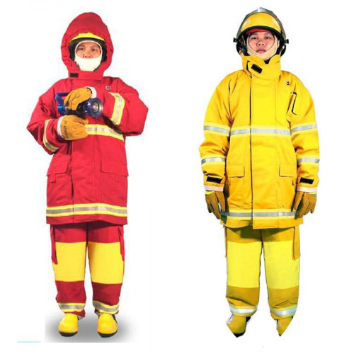 BSP รุ่น Eagle II ชุดดับเพลิงได้มาตรฐาน NFPA หรือ EN ครบชุด เสื้อ-กางเกงแบบเอี๊ยม