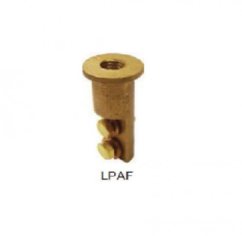 KUMWELL LPAF-CT Air Terminal Bracket For Rod Dia. = 15,19 mm.Tinned Copper Alloy