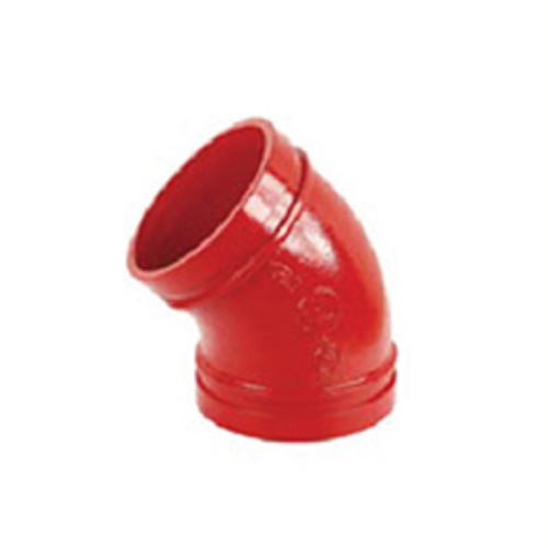 DUCKLARRSEN รุ่น XGQT02 ข้องอ 90 องศา Elbow Grooved 300psi UL/FM