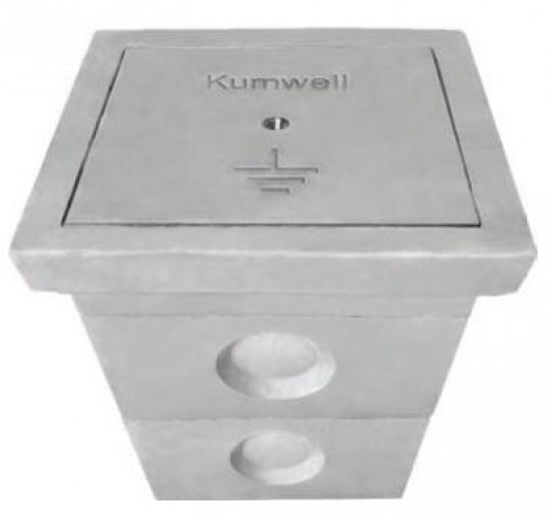 KUMWELL GXCIP - 404050 - 4P Stackable Concrete Inspection Pit (4 Parts)Dimension 400x400x500 mm with