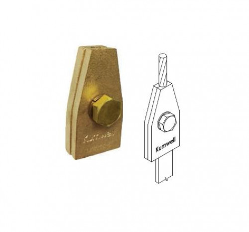KUMWELL LPCTTC - 120253 Cable-Tape Test Connector Size 120 mm2, Tape Size 25x3 mm