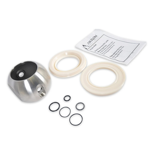 AKRON-9147 Swing-Out Valve Field Service / Conversion Kit with Stainless Ball for 3