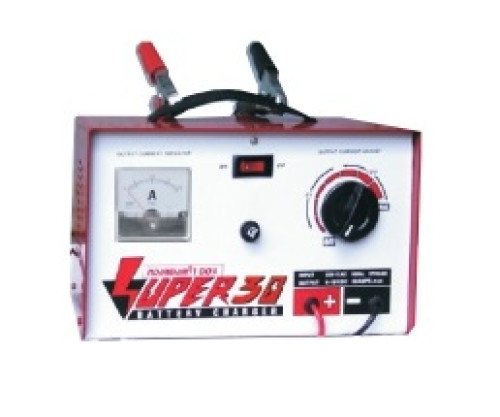 SUPER รุ่น S1230 Batterry Charger เครื่องชาร์จประเภทตู้หิ้ว 12 V 30 A