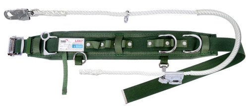 YAMADA Model.L667 เข็มขัดเซฟตี้แบบปีนเสาไฟฟ้า Lineman safety belt 