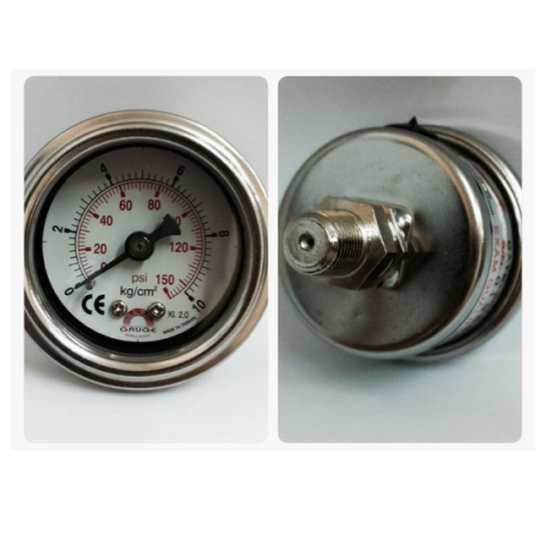 SAFE รุ่น FP15D010KP8N Pressure gauge 0-10 KG 1/8''NPT