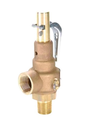APOLLO รุ่น 19KJHA Safety Valve Bronze Body/PFA Seat, Set 130 psi (Reset 150 psi), Max 406F , Size 2