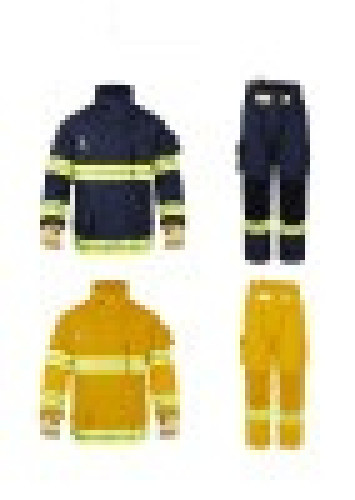 IST   รุ่น UFX-X08-018 ชุดดับเพลิงในอาคาร ตัดเย็บด้วยผ้า 3 ชั้น มาตรฐาน NFPA