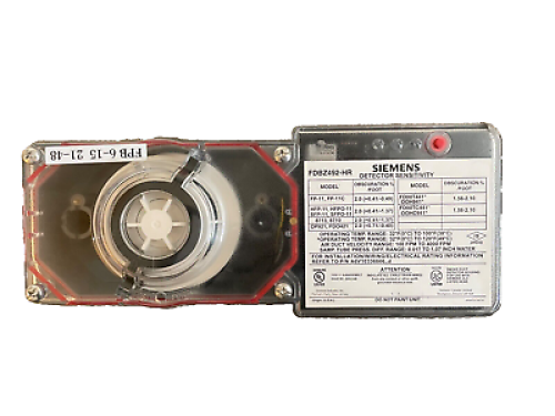 SIEMENS รุ่น FDBZ492-HR Duct housing with relay