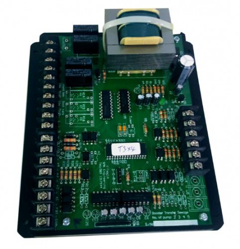 Transfer pump controller ควบคุมปั๊มน้ำ 2 ปั๊มก้านล่าง4+บน5 รุ่น T200 (4x5)