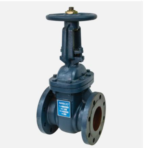 NIBCO รุ่น NPF620EP Ductile Iron Body OS&Y Gate Valve 232psi Flange PN16 Size 4