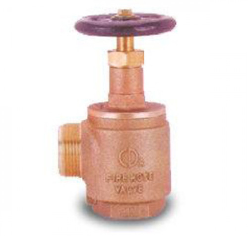 วาล์วน้ำดับเพลิง Angle Hose Valve 300 lb. ,1-1/2 Inch. มาตรฐาน UL/FM ยี่ห้อ  CHANG DER