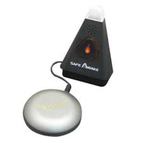 SAFAWAKE Fire Alarm Aid With Bed Shaker 
