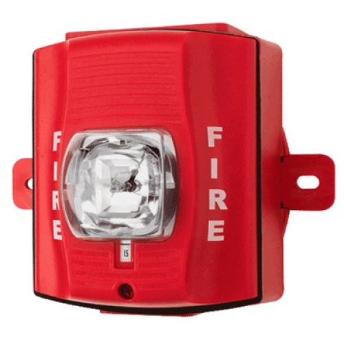 SYSTEMSENSOR SRK Strobe Std Candela Red,Outdoor